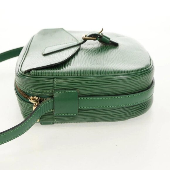 LOUIS VUITTON Epi Jeune Fille MM Shoulder Bag Green